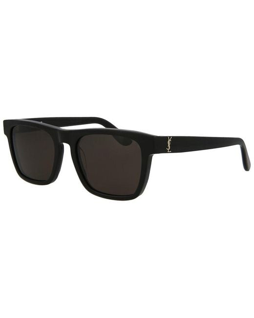 Saint Laurent Slm13 53mm Sunglasses in Black for Men | Lyst