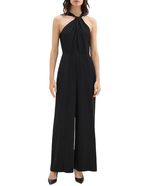 Theory Black Twist Jumpsuit