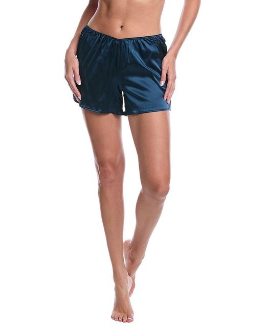 Hanro Blue Grand Central Silk-blend Knickers