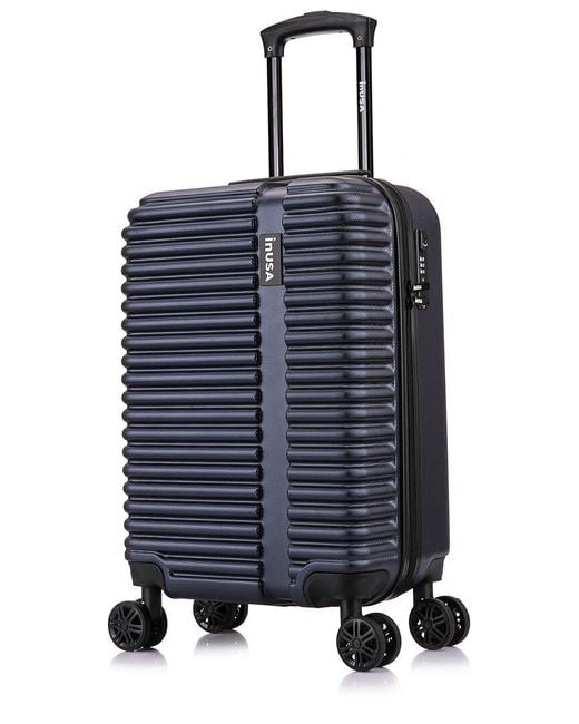 InUSA Blue Ally Lightweight Hardside 20in Carry-on