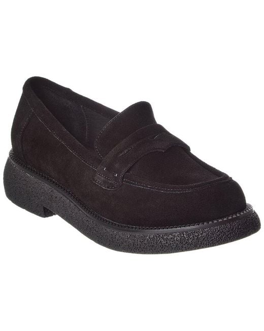 The Flexx Black Adenike Suede Loafer