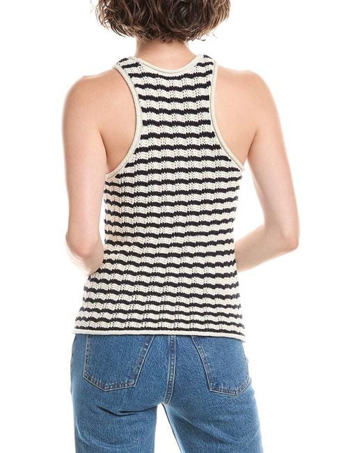 A.L.C. Blue Nelly Top