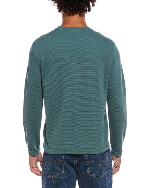 Theory Green Delroy T-Shirt for men