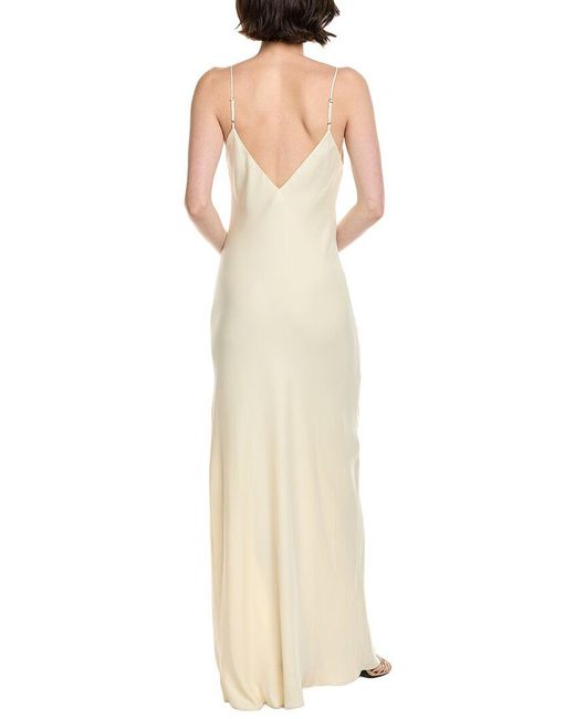 Rag & Bone Natural Rissa Embellished Slip Dress
