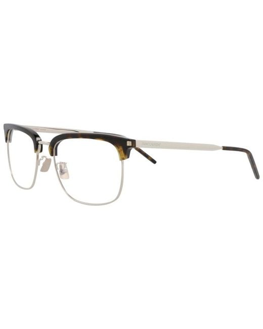 Saint Laurent Metallic Sl346 55Mm Optical Frames