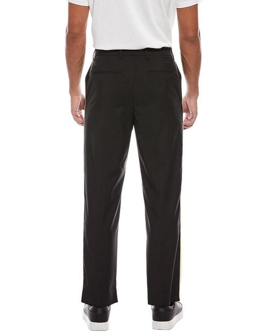 Valentino Black Wool & Mohair-Blend Pant for men