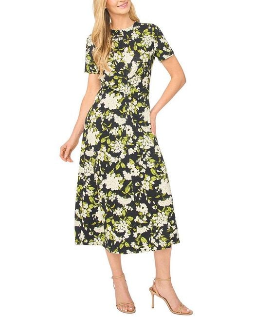 Ted Baker Green Chelsea Twist Knit Midi Dress