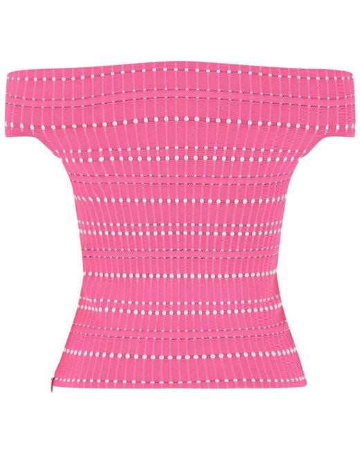 McQueen Pink Crop Top