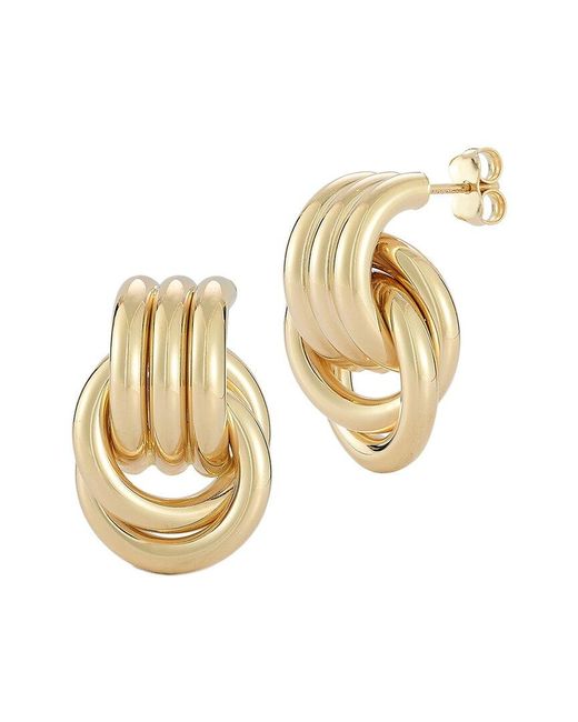 Ember Fine Jewelry Metallic 14K Earrings