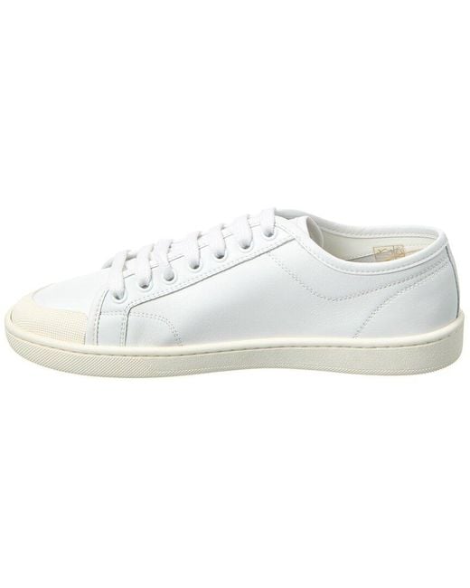 Saint Laurent White Leather Sneaker