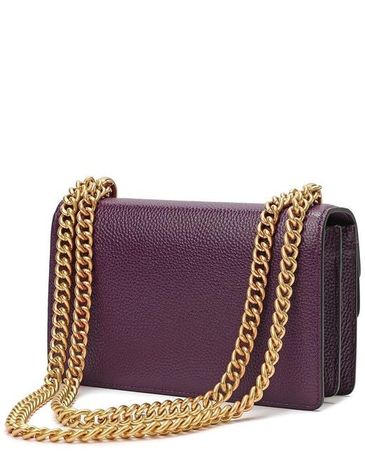 Tiffany & Fred Paris Purple Crystal Dragon Medium Crossbody