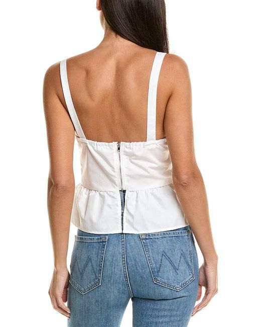 Madison Miles White Top