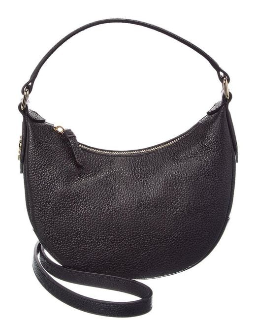 Jimmy Choo Blue Bets Small Leather Hobo Bag
