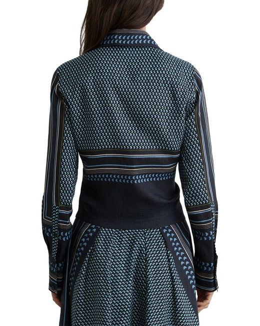 Reiss Blue Jackson Top