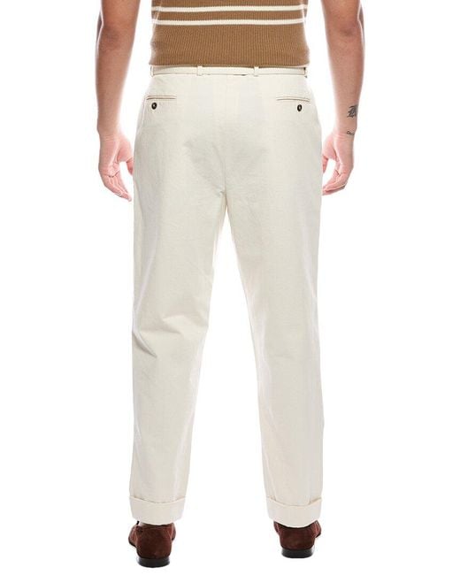 Officine Generale Natural Hugo Twill Pant for men