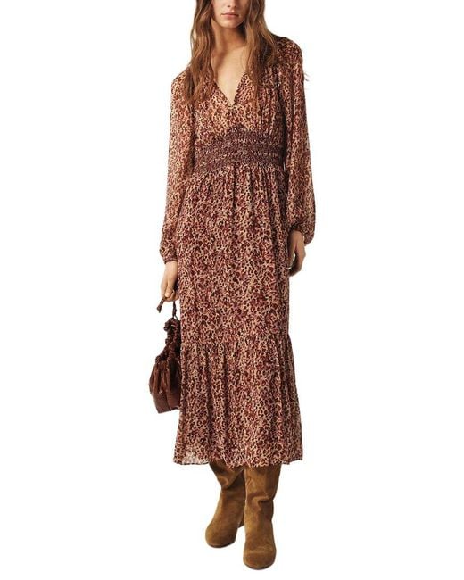 Ba&sh Brown Coraly Dress