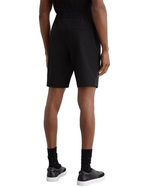 Reiss Black Ascend Cargo Short for men
