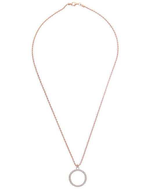 Meshmerise Metallic 18K 0.20 Ct. Tw. Diamond Chain Necklace
