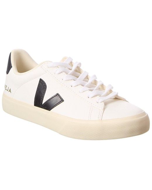 Veja White Campo Leather Sneaker
