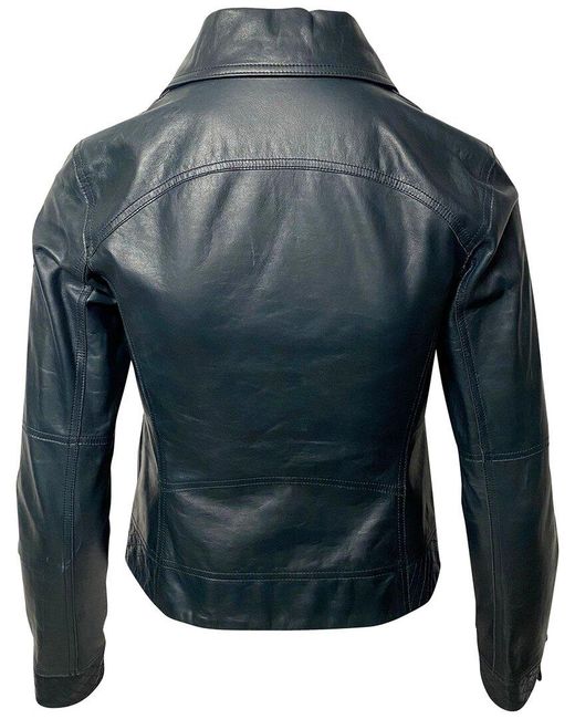Chanel Blue Motor Jacket (authentic Pre-loved)