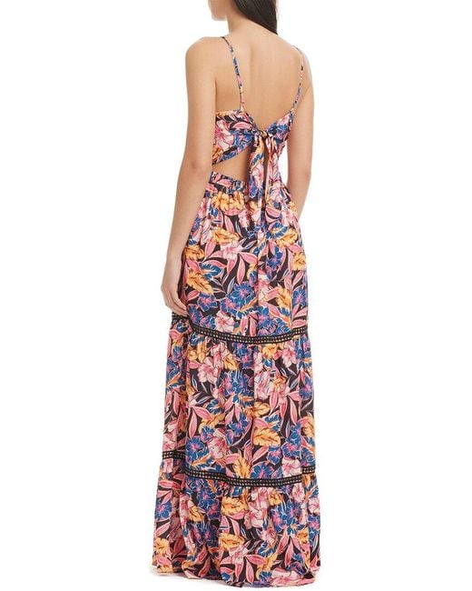 Red Carter Red Catch Me Later Maxi Dress