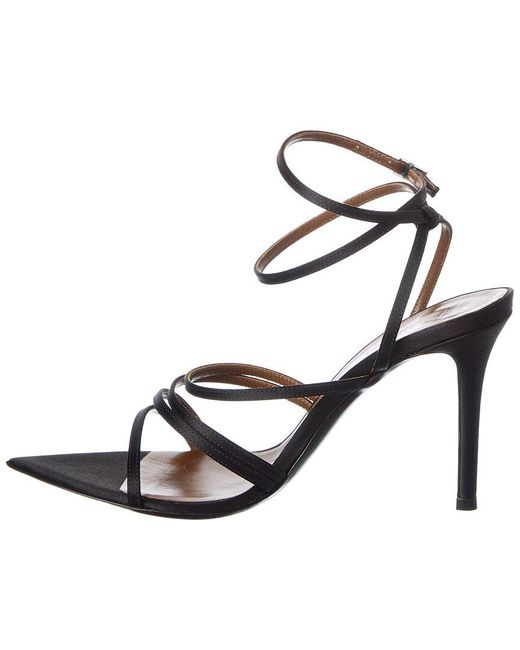 Giuseppe Zanotti Metallic Intrigo 90 Satin Sandal