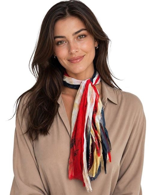 Blue Pacific Multicolor Union Jack Neckerchief