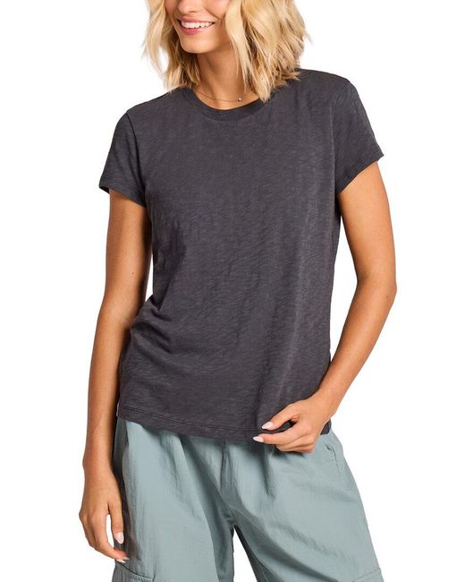 Life Is Good. Blue Slub T-Shirt