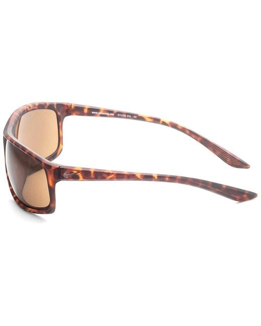 Nike Brown Ev1112 66Mm Sunglasses for men