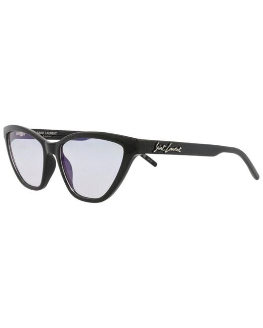 Saint Laurent Brown 56Mm Sunglasses