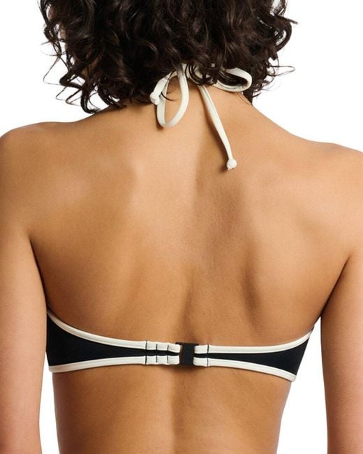 Onia Black Palermo Bikini Top