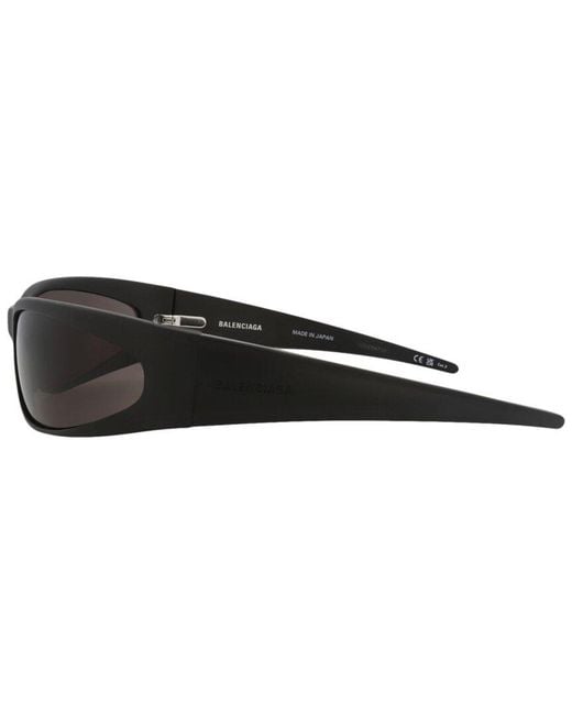 Balenciaga Black 77Mm Sunglasses for men