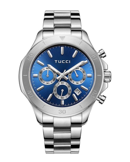 TUCCI Gray Italy Watch for men