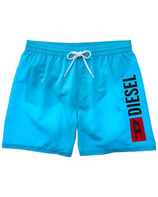 DIESEL Blue Wave Out Swim Trunk for men