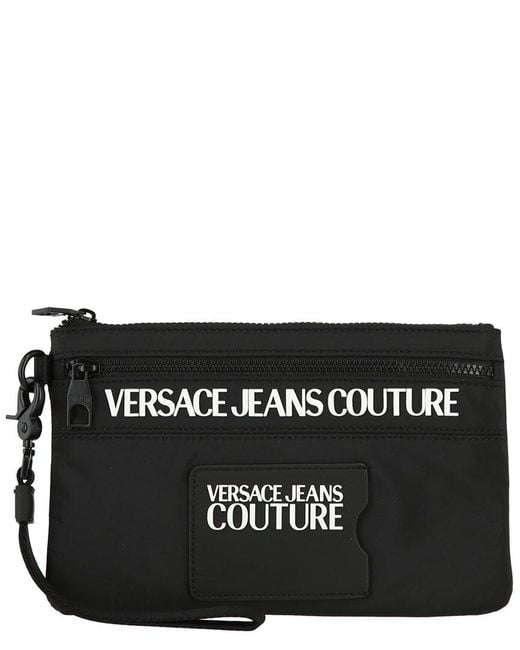 Versace Jeans Couture Pouch in Black for Men Lyst