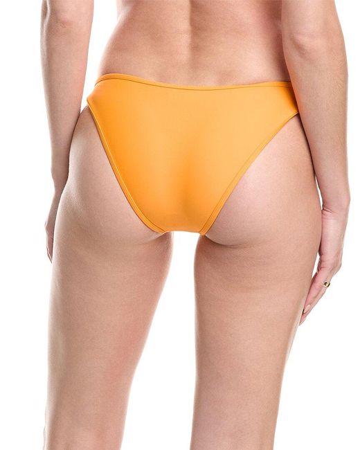 Ramy Brook Orange Isla Bikini Bottom