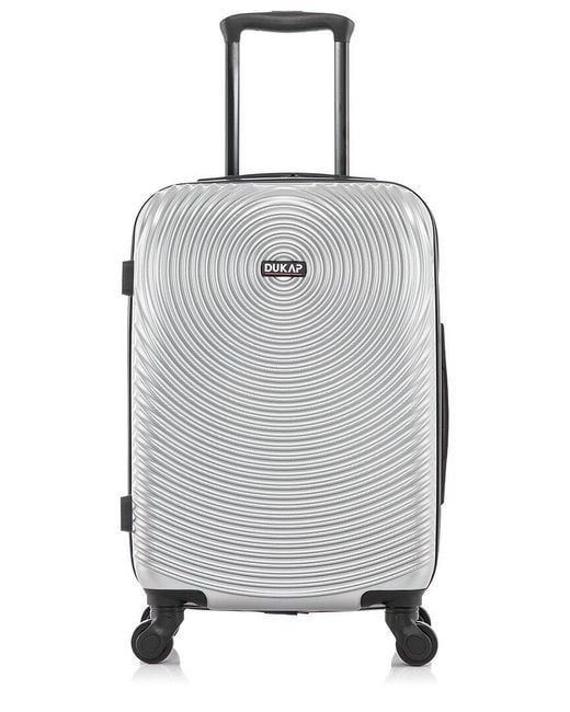 DUKAP Gray Inception Lightweight Hardside Spinner 20in