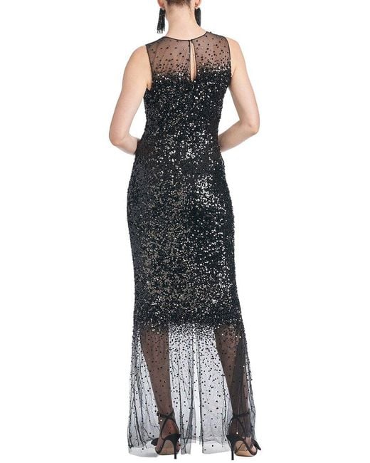Sachin & Babi Black Candice Gown