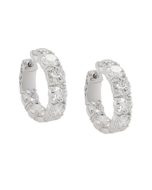 Diana M Metallic Fine Jewelry 18k 7.35 Ct. Tw. Diamond Earrings
