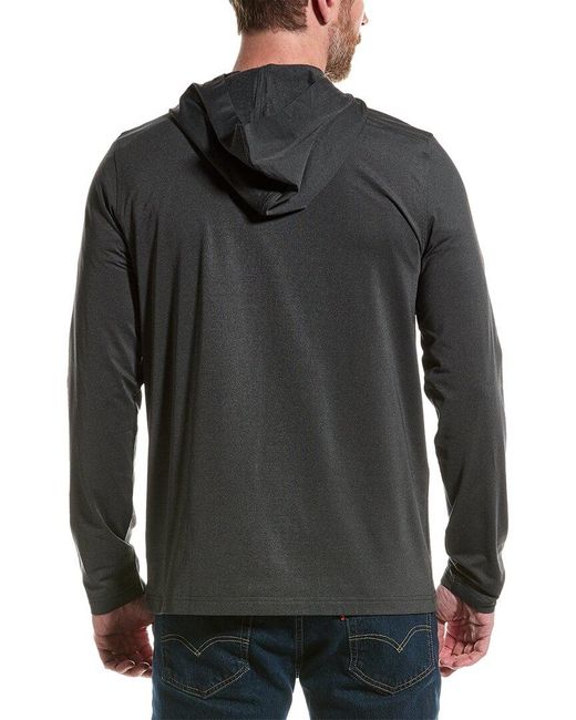 Brooks Brothers Gray Golf Hoodie for men