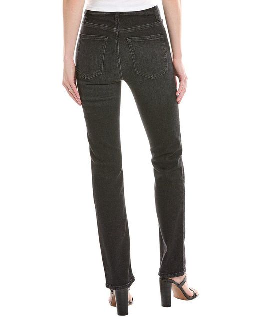 FRAME Black Le High Claudius Straight Jean
