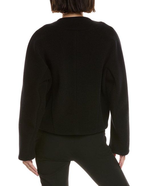 Proenza Schouler Black Mona Wool-Blend Jacket