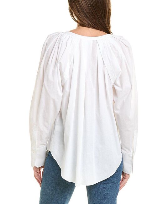 A.L.C. White Nomad Top