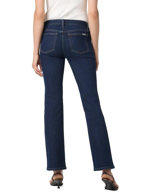 Joe's Jeans Blue Mid Rise Petite Bootcut Matron Jean