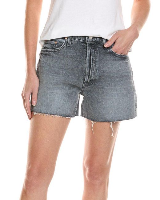 Mother Gray The Skipper Denim Short