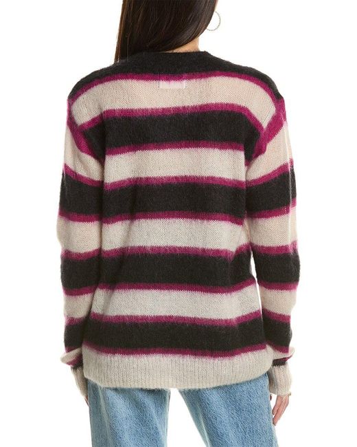 Isabel Marant Red Isabel Marant Etoile Dimitria Mohair & Wool-blend Sweater
