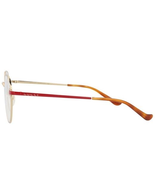 Gucci White 50Mm Optical Frames