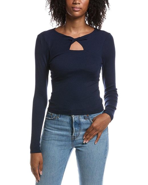 Michael Stars Blue Yara T-Shirt