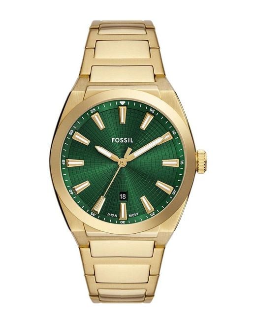Fossil Green Everett Watch for men