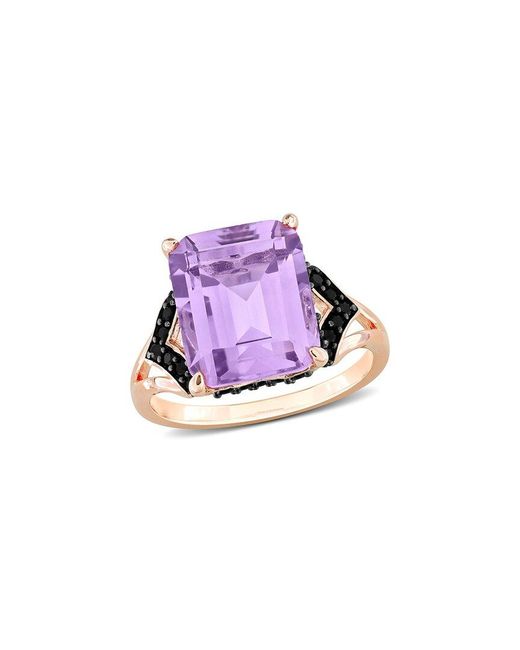 Rina Limor Purple 6.32 Ct. Tw. Rose De France & Sapphire Ring